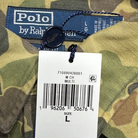 POLO RALPH LAUREN CAMO SPORTSMAN UTILITY SHIRT - Picture 3 of 8